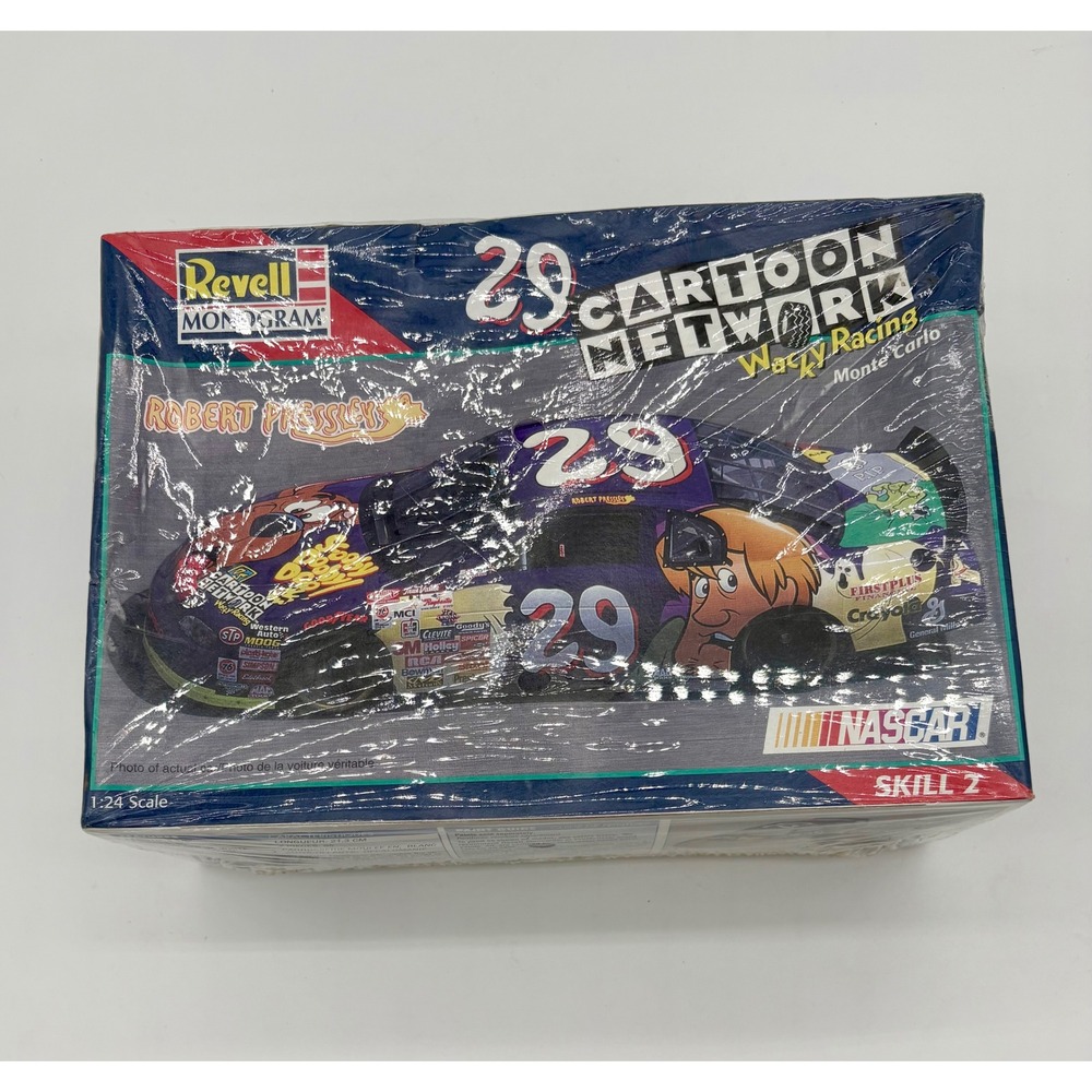 Revell Monogram NASCAR Robert Pressley 29 Cartoon Network 1:24 Model Kit 85-2484